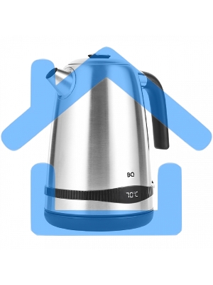 Чайник электрический BQ KT1724SW черный/стальной