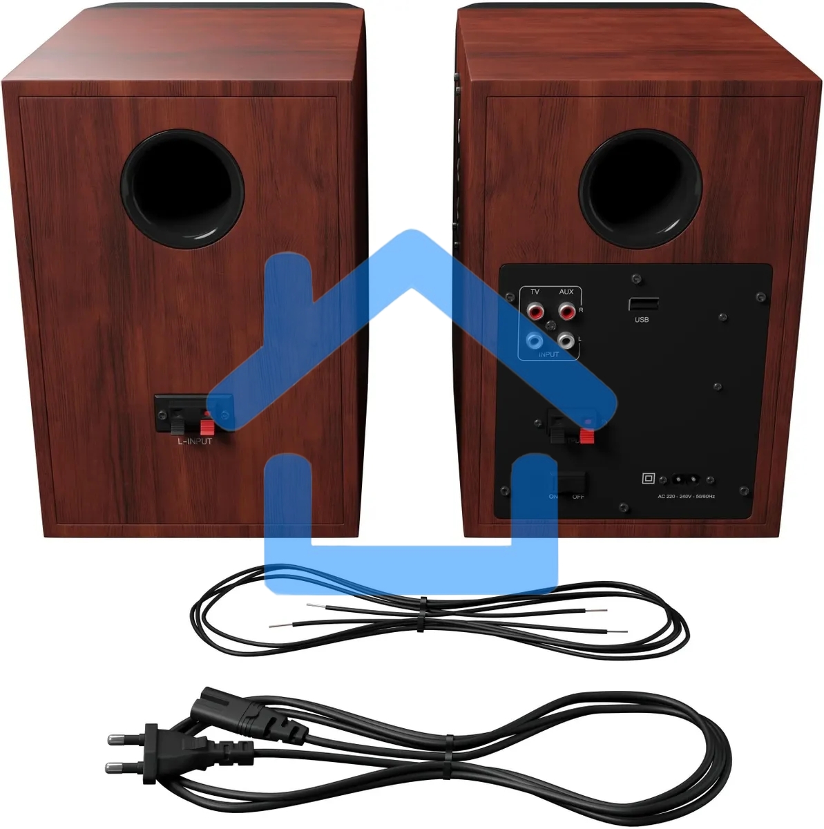 Акустическая система GMNG OK-707 2.0 черный 60Вт