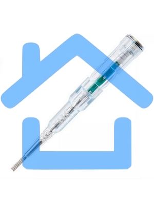 Индикаторная отвертка-тестер напряжения светодиодная Deli DL8004 12-250 В