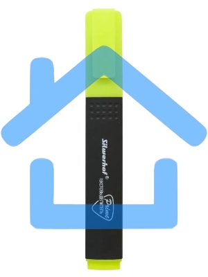 Текстовыделитель Silwerhof Prime 108035-05, скошенный пишущий наконечник, 1-4мм, желтый, коробка