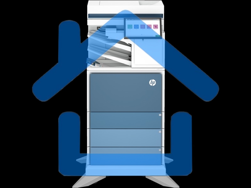 МФУ лазерное HP Color LaserJet Enterprise Flow MFP 6800zfsw