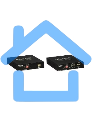 Передатчик-энкодер MuxLab 500770-TX KVM и HDMI over IP, сжатие JPEG2000, с PoE