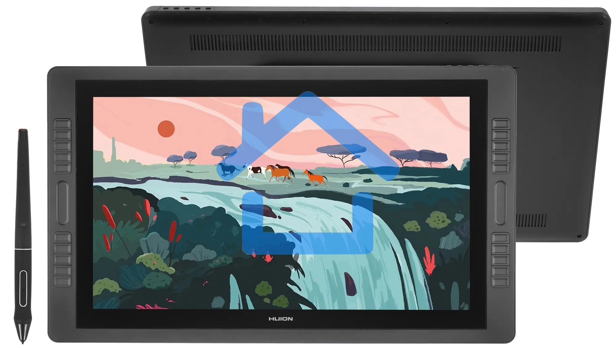 Графический планшет сенсорный дисплей Huion KAMVAS Pro 24