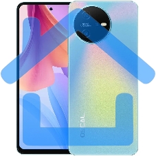 Смартфон OSCAL Tiger 12, 8/128Gb, голубой