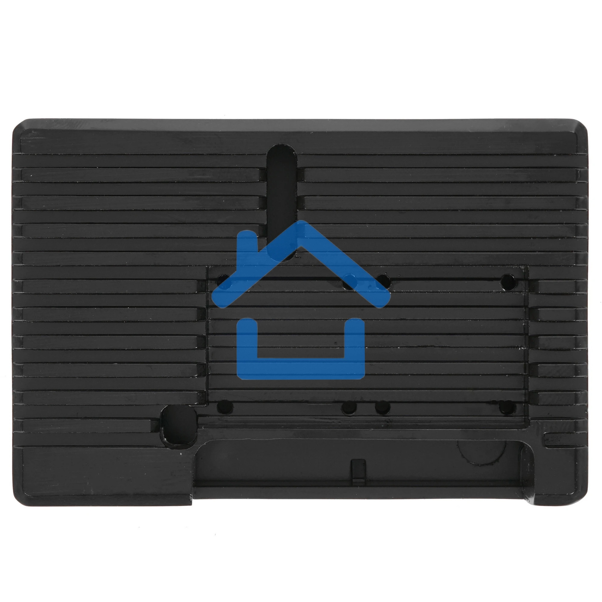 Корпус Qumo Aluminum case with black fan, Raspberry Pi 4, black(RS022)