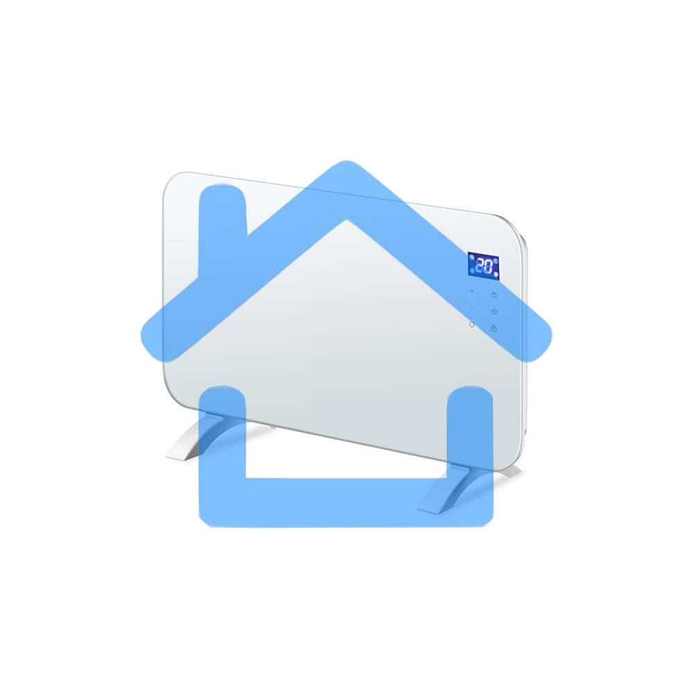 Конвектор Neoclima AURA-1500W белый, 1500 Вт, 20 м2, электронный термостат, Wi-Fi