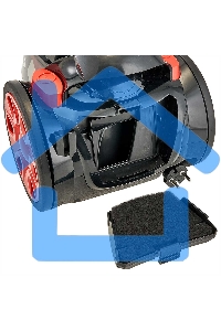 Пылесос АКСИНЬЯ КС-7004 черный с красным