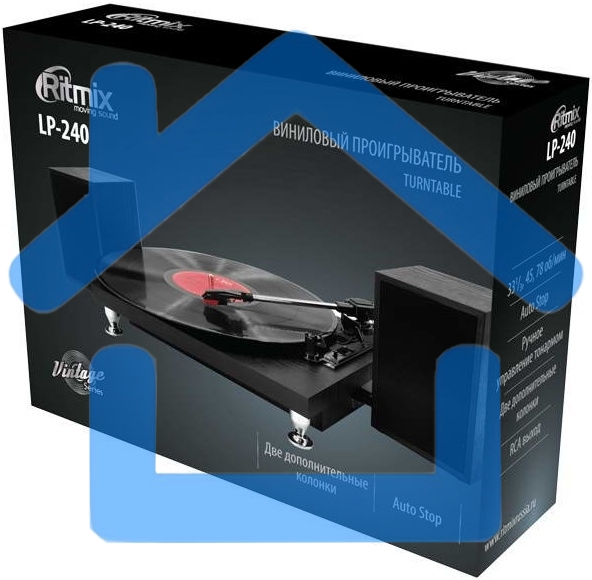 Виниловый проигрыватель RITMIX LP-240 черный