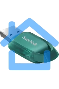 Флешка USB 256 Gb SanDisk CZ96 Ultra Eco, USB 3.2 Green