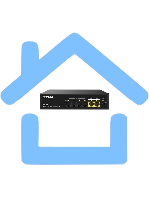 Коммутатор Tenda S106PC 6PORT 100M