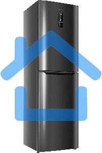 Холодильник Atlant ХМ-4623-159-ND черный металлик двухкамерный 187/125л морозилка снизу