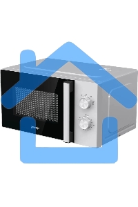 Микроволновая печь Gorenje MO20E1WH белый, 20 л, 800 Вт, переключатели - поворотный механизм