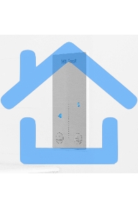 Холодильник Maunfeld MFF177NFWE белый двухкамерный 263/170л морозилка сбоку, No Frost, Side by Side