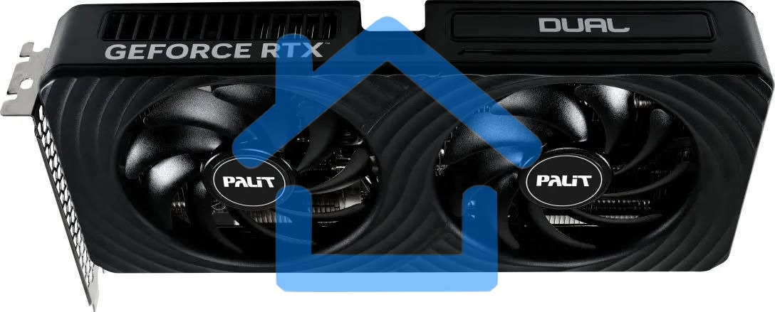 Видеокарта Palit RTX 5060 DUAL OC NV RTX 5060 8Gb 128bit GDDR7 2280/28000/HDMIx1/DPx3/HDCP R NE75060S19P1-Gb2063D PCI-E 5.0