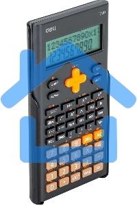 Калькулятор научный Deli E1720-black черный 12-разр.