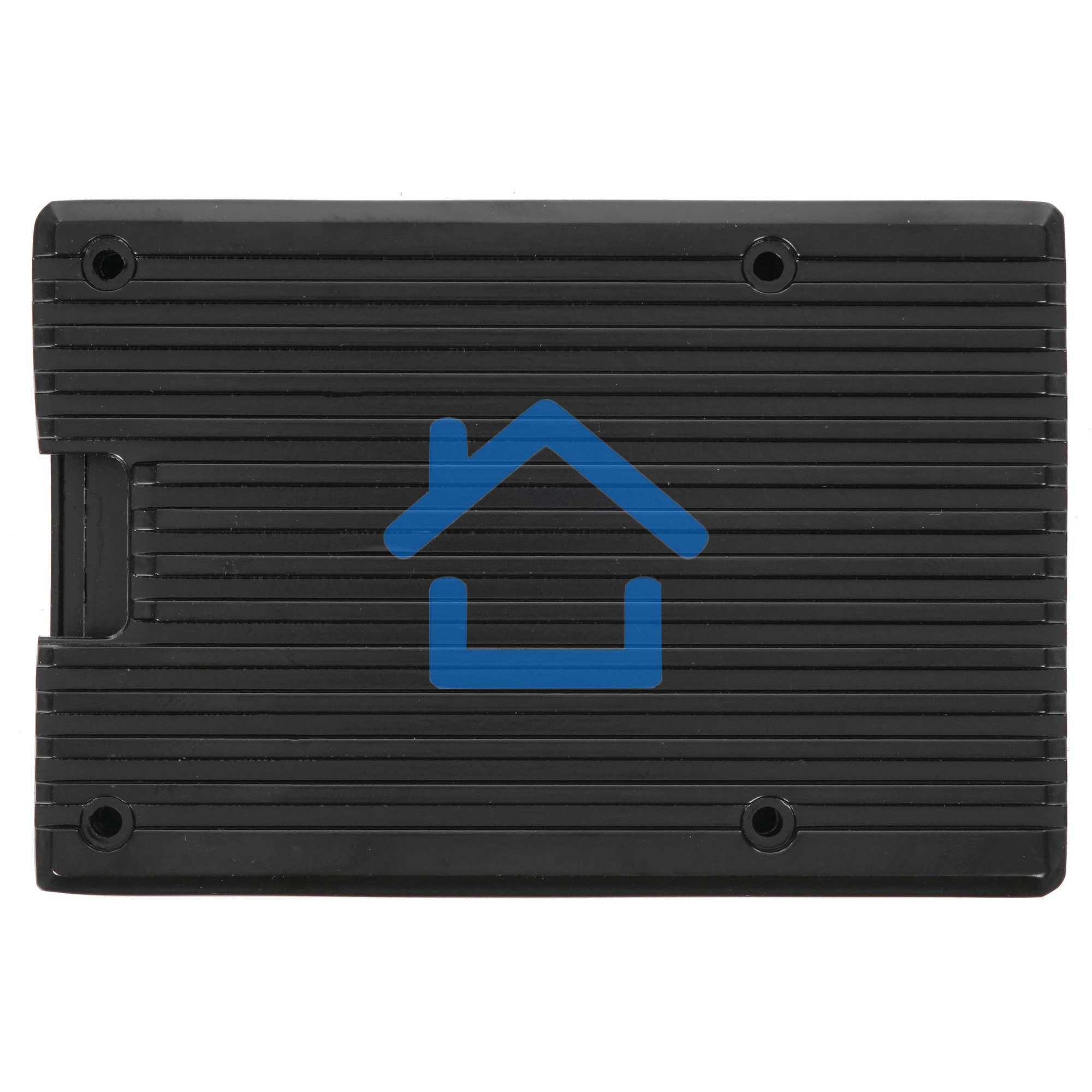 Корпус Qumo Aluminum case with black fan, Raspberry Pi 4, black(RS022)