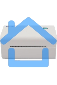 Принтер наклеек G&G GG-D420 стационарный, прямая термопечать, 203 dpi, 152 мм/сек, USB, белый