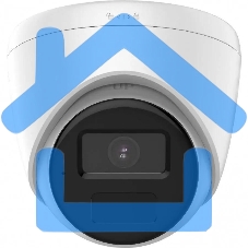 Камера видеонаблюдения IP HiWatch Ecoline IPC-T040 (2.8MM) 2.8-2.8мм цв. корп.:белый