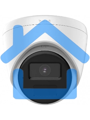 Камера видеонаблюдения IP HiWatch Ecoline IPC-T040 (2.8MM) 2.8-2.8мм цв. корп.:белый