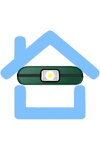 Мобильный телефон BQ 1858 Barrel Green+Black. SC6531E