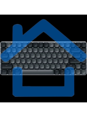 Клавиатура беспроводная механическая Satechi SM1 Slim Mechanical Backlit Bluetooth Keyboard, серый/черный ST-KSM1DK-RU