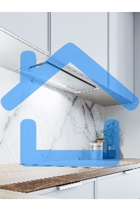 Вытяжка встраиваемая LEX Hyper 900 GS Inverter WH белый, 70 см, 850 куб. м/ч, 44 д