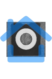 Мешок тканевый ЗУБР МТ-60-М4 для пылесосов модификации М4, многоразовый, 60 л