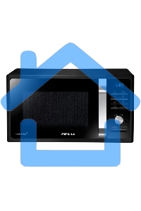 Микроволновая печь Samsung MG23K3515AK/BW черный, 23 л, 800 Вт, переключатели - поворотный механизм/кнопки