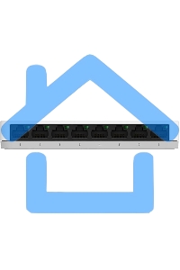 Неуправляемый коммутатор D-Link DGS-1008A/F1A с 8 портами 10/100/1000Base-T (465291)