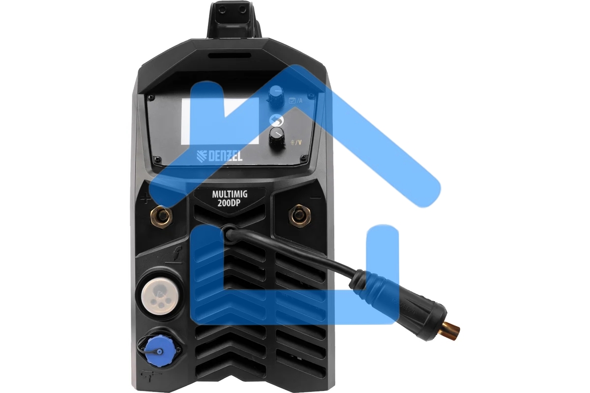 Аппарат инвертор. полуавтомат. сварки MultiMIG-200DP Synergy Double Pulse, 200 А, ПВ 80% Denzel
