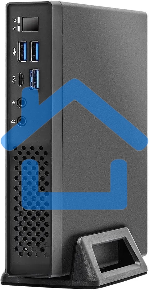 Неттоп IRU Office 310H6ATF slim i5 12400 (2.5) 16Gb SSD512Gb UHDG 730 Free DOS GbitEth WiFi BT 120W черный (2053254)