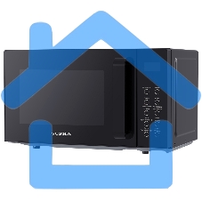 Микроволновая печь SUPRA 20SB27 черный, 20 л, 700 Вт, переключатели - сенсор