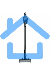 Пылесос вертикальный Gorenje SVC216FMLBKII черный, питание от аккумулятора, 121 Вт, уборка сухая, пылесборник 0.5 л, работа от АКБ max - 45 мин