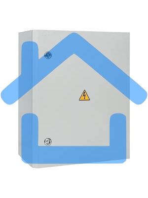 Щит с монтажной панелью EKF PROxima ЩМПг- 50.40.22 каб фланец IP65