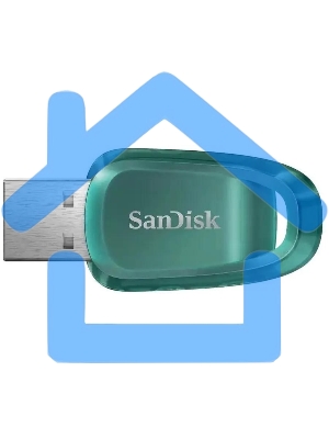 Флешка USB 256 Gb SanDisk CZ96 Ultra Eco, USB 3.2 Green