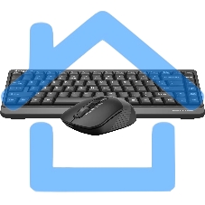 Комплект клавиатура + мышь A4Tech Fstyler FGS1110Q клав:черный/серый мышь:черный/серый USB беспроводная Multimedia