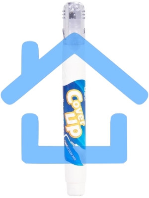 Ручка корректор Deli E7286 шариковый белый 8мл