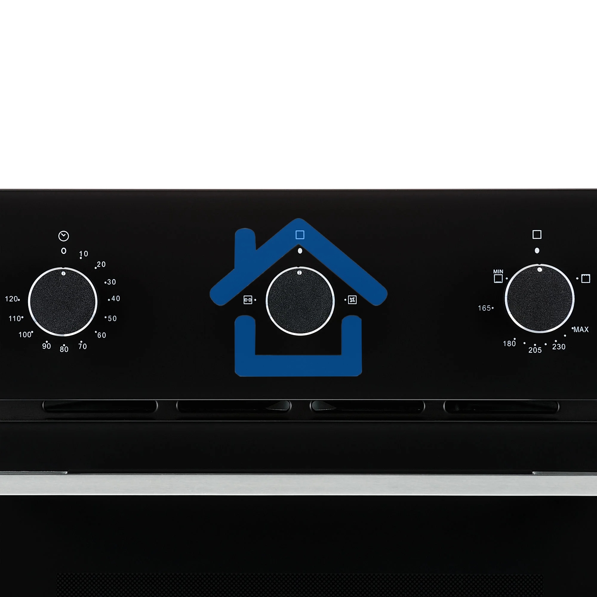 Духовой шкаф газовый Krona STRETTO 45 BL черный