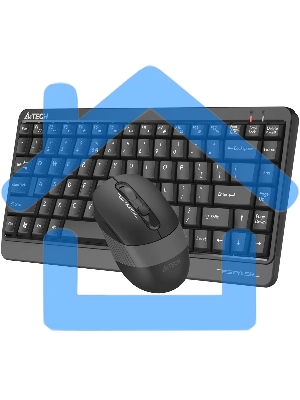 Комплект клавиатура + мышь A4Tech Fstyler FGS1110Q клав:черный/серый мышь:черный/серый USB беспроводная Multimedia