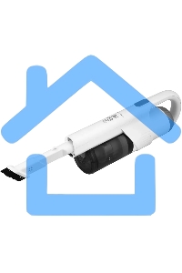 Пылесос вертикальный Coolfort CF-3003 белый, питание от аккумулятора, 260 Вт, уборка сухая, пылесборник 0.5 л, работа от АКБ max 40 мин.