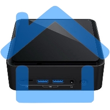 Мини ПК Prittec F8 i5-12450H,2 x DDR4 SODIMM max 64Gb,1x M.2 2280, AX201,65W Adaptor,no OS,VESA