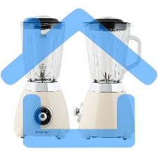 Блендер стационарный ENDEVER Sigma-209 бежевый, 800 Вт, 1,5 л, 2 скорости