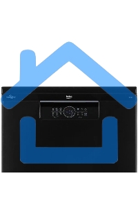 Посудомоечная машина Beko BDFN25521B, черная, 59.8 см, 15 компл., 44 дБ, класс A