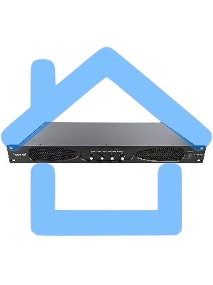 Усилитель Intrend ALS 4350 Четырехканальный, 4х350Вт/8Ом, 4х580Вт/4Ом, 2х1160Вт/8Ом