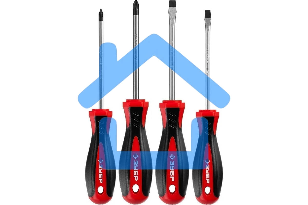 Набор отверток 4 шт ЗУБР Мастер-4