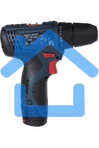 Дрель-шуруповерт Bosch GSR 120-LI C, Аккумуляторная, 12В, 2 АКБ, Кейс