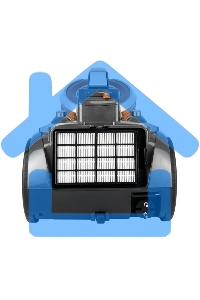 Пылесос Centek CT-2543 серый/бронзовый, 450/2400 Вт, уборка сухая, пылесборник контейнер, 3 л