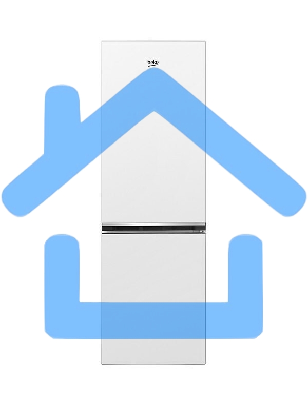 Холодильник Beko B1RCSK272W белый, двухкамерный 163/76л морозилка снизу