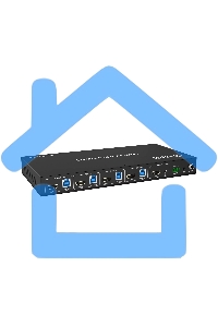 Коммутатор Infobit iSwitch 401HK 4K60 HDMI 4x1 KVM Switcher
