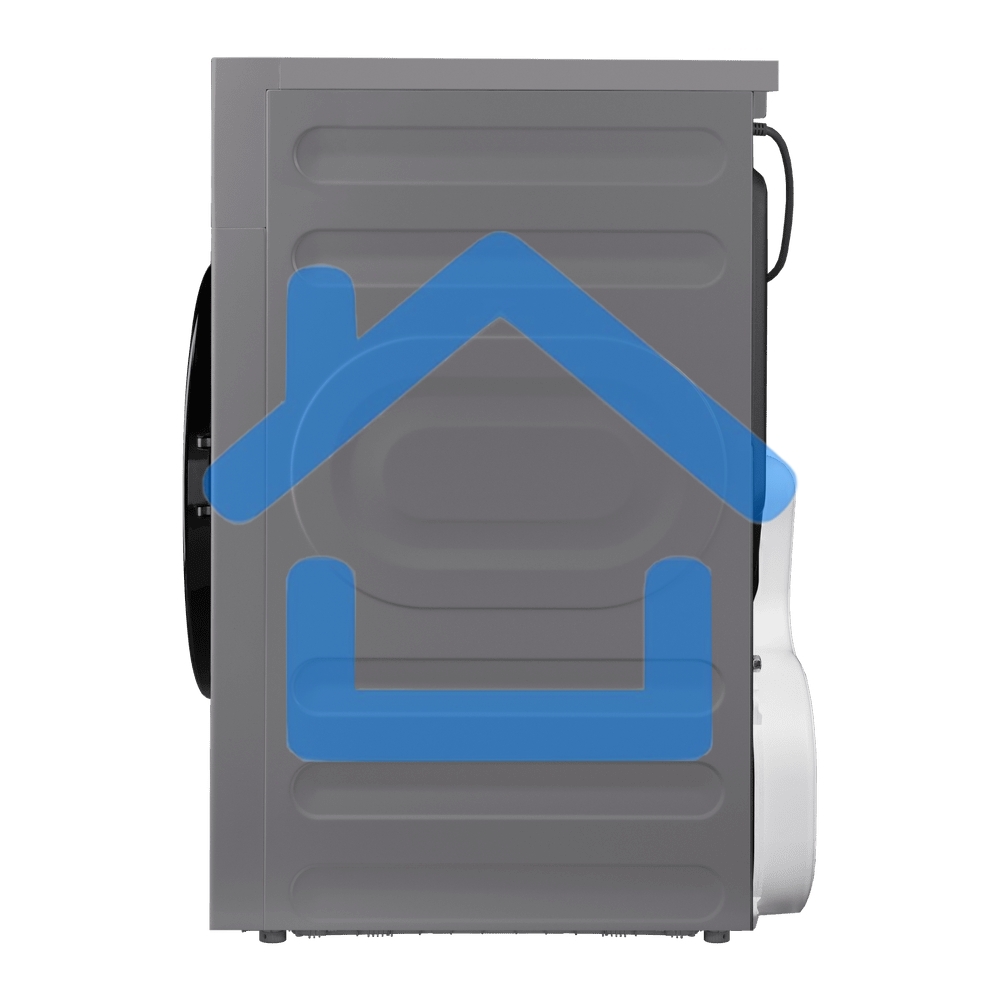 Сушильная машина Maunfeld MFDM168SL02 нержавеющая сталь, 8 кг, сушка - тепловой насос, программ - 16, 59.5 x 84.5 x 61 см